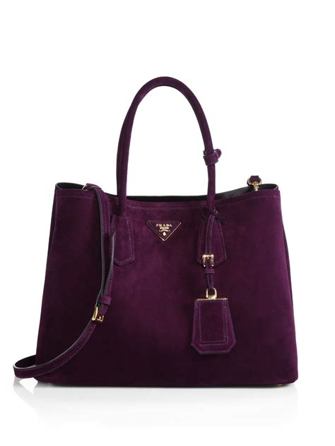 purple prada purse|purple Prada handbag.